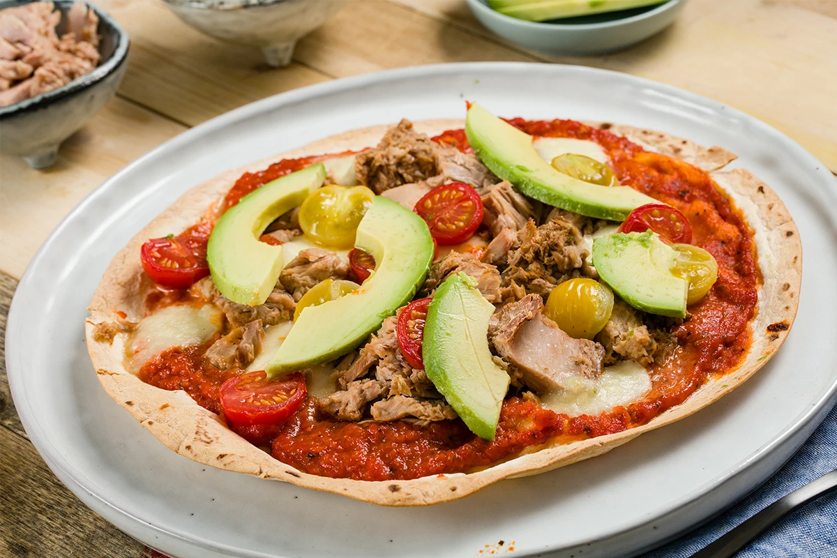 Wrappizza Met Avocado