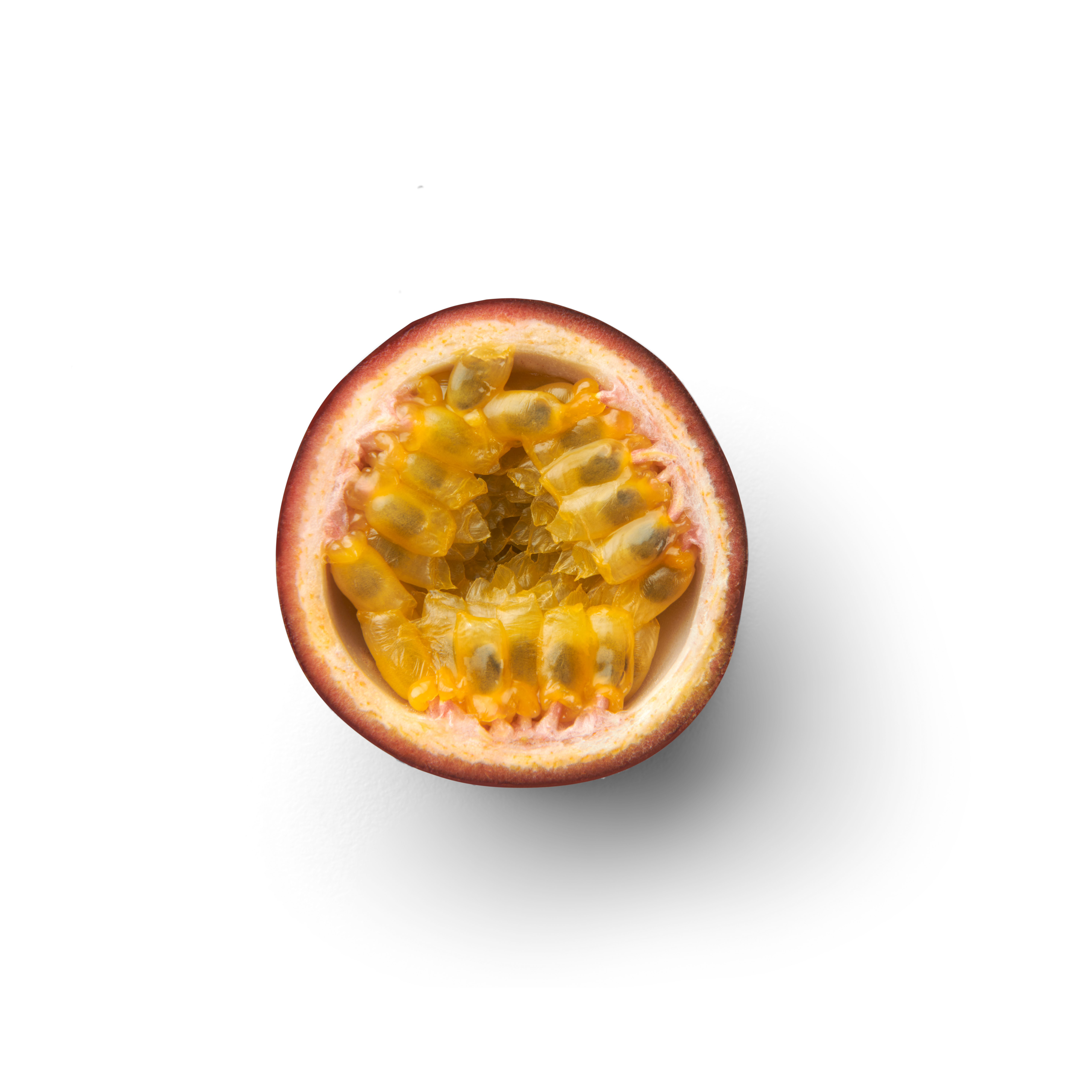 Passion fruit Half Topview