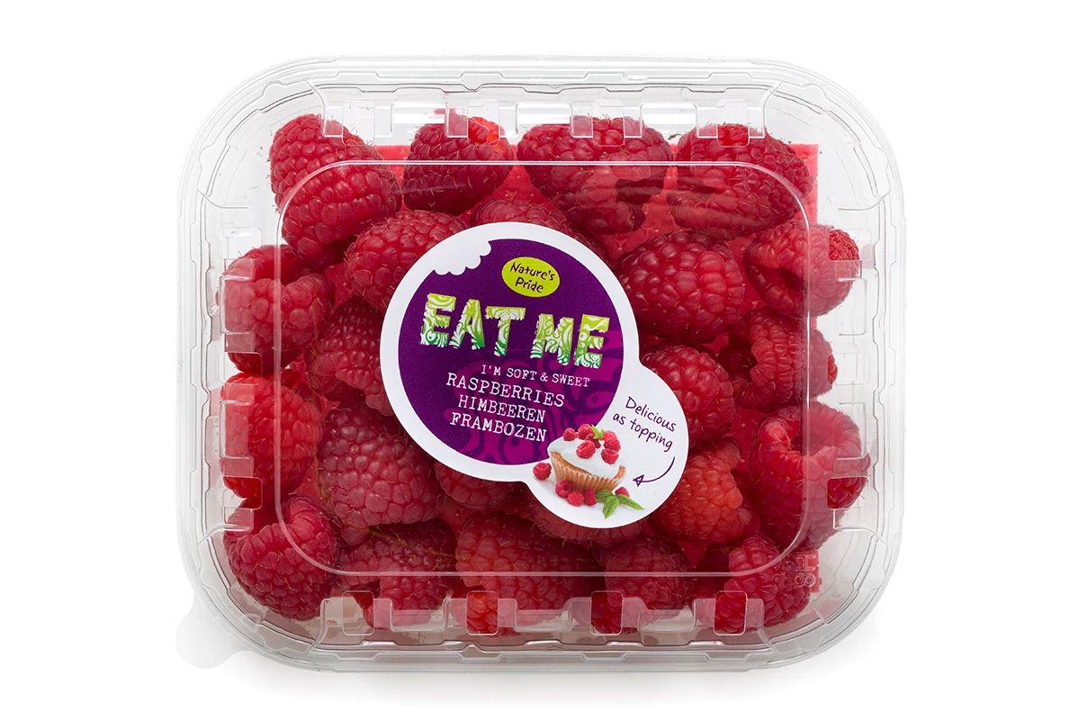 EAT ME Raspberry Plastic Bowl