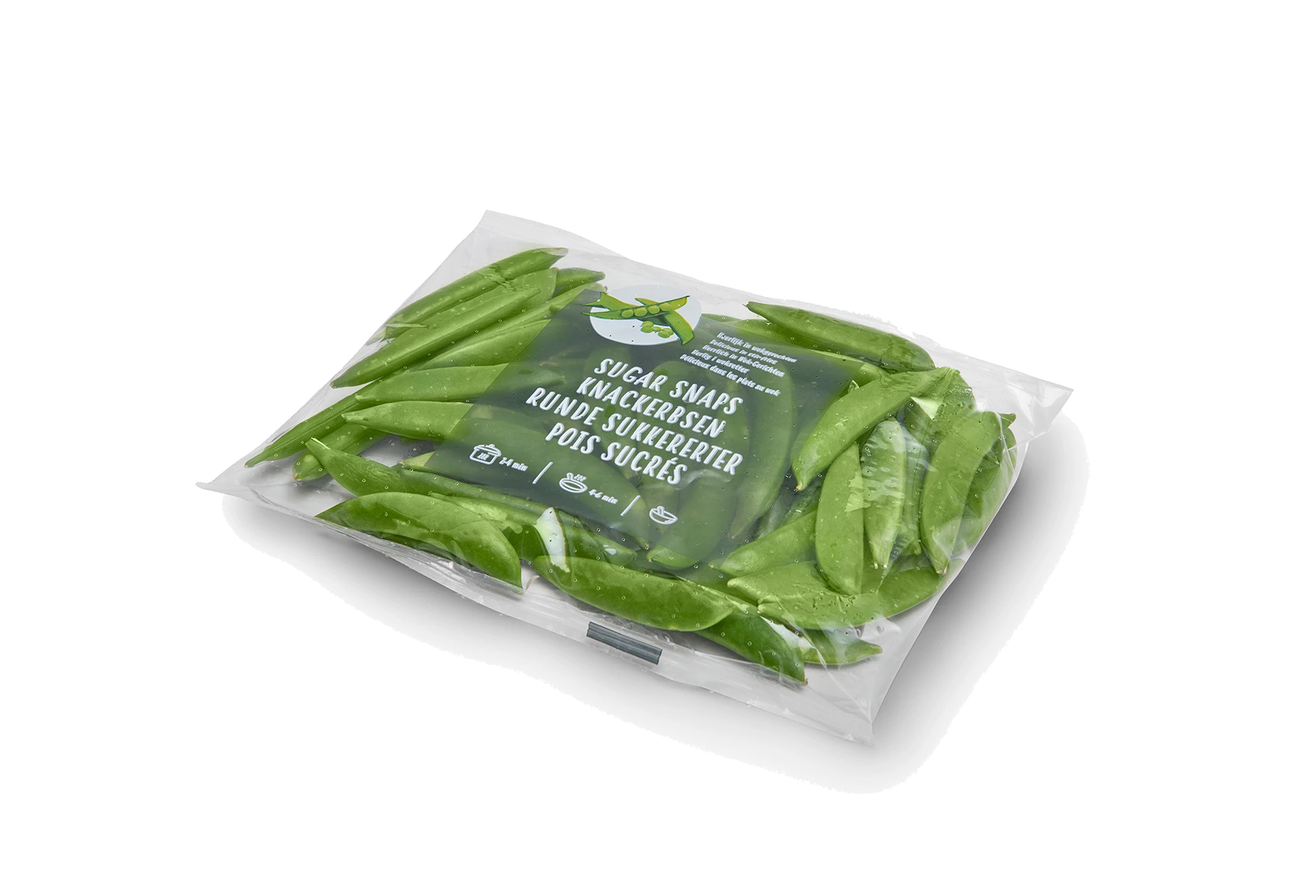 Sugar Snaps packaging 250 Gram